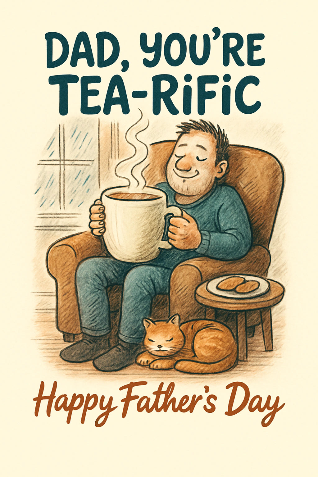 Father's Day - Personalised card