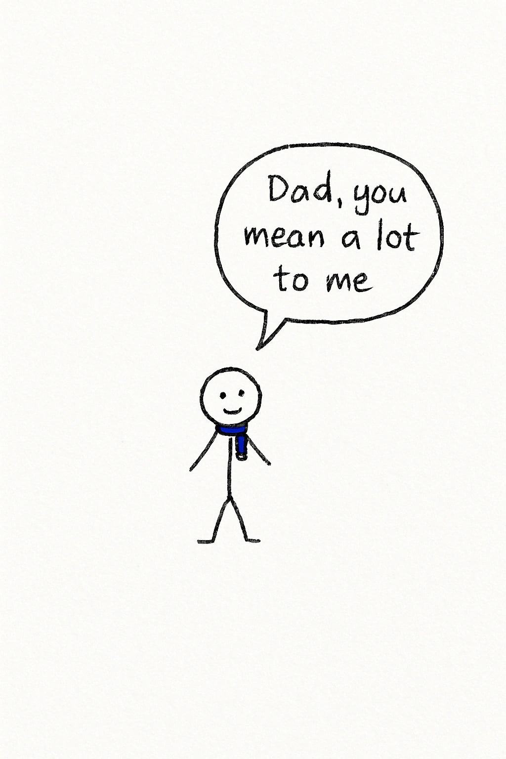 Father's Day - Personalised card