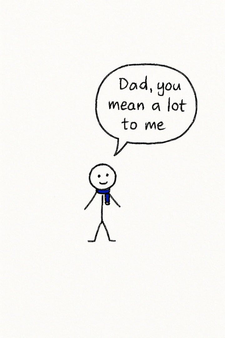 Father's Day - Personalised card
