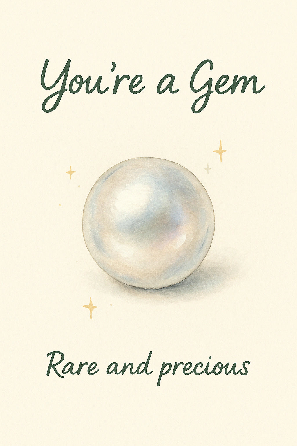 Thank You Personalised Card