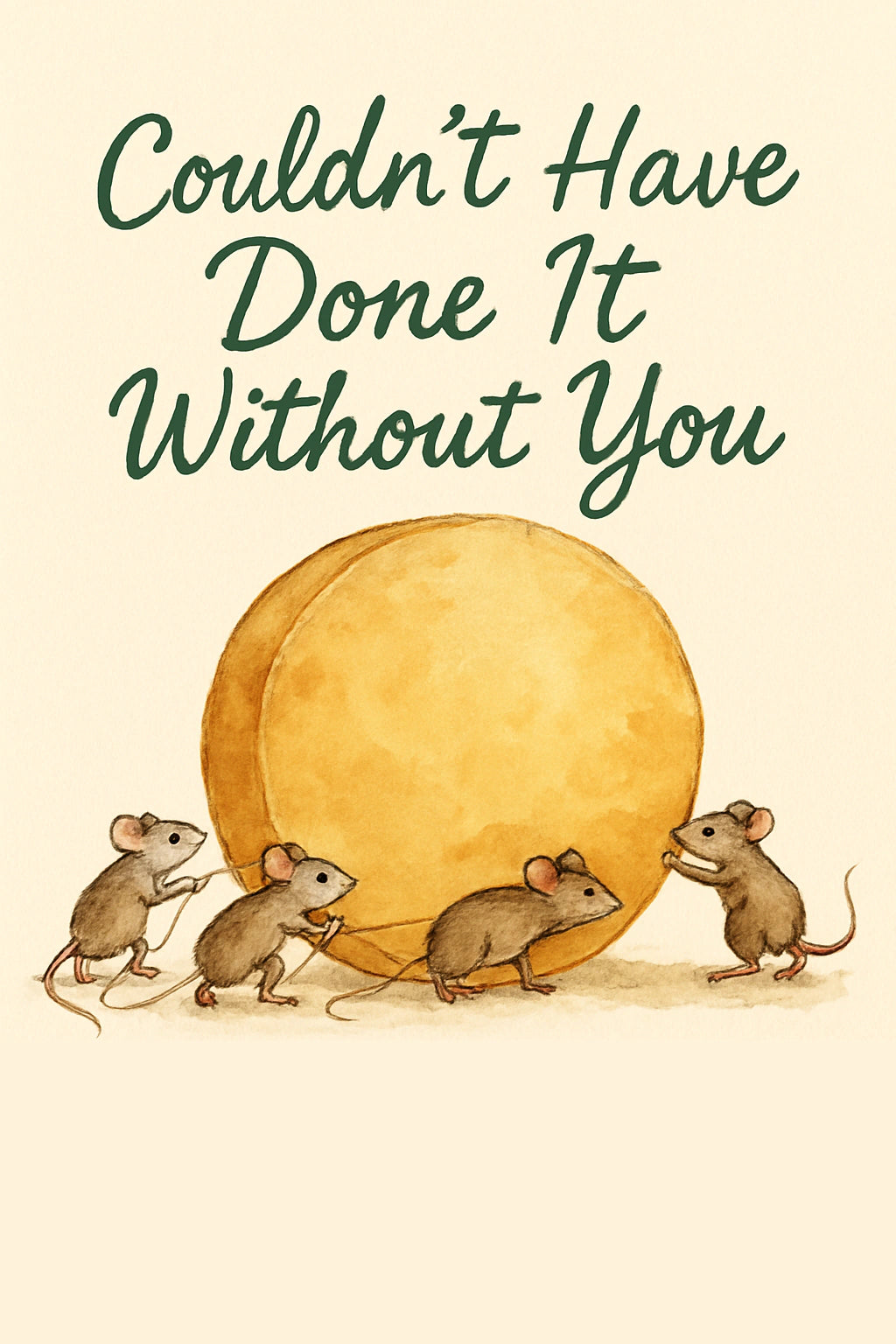 Thank You Personalised Card