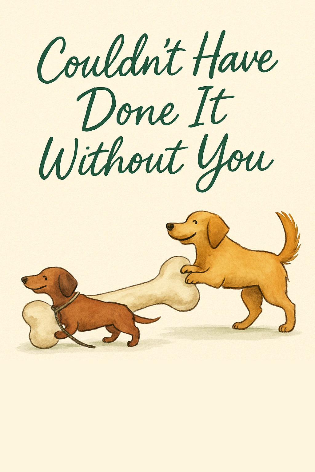 Thank You Personalised Card