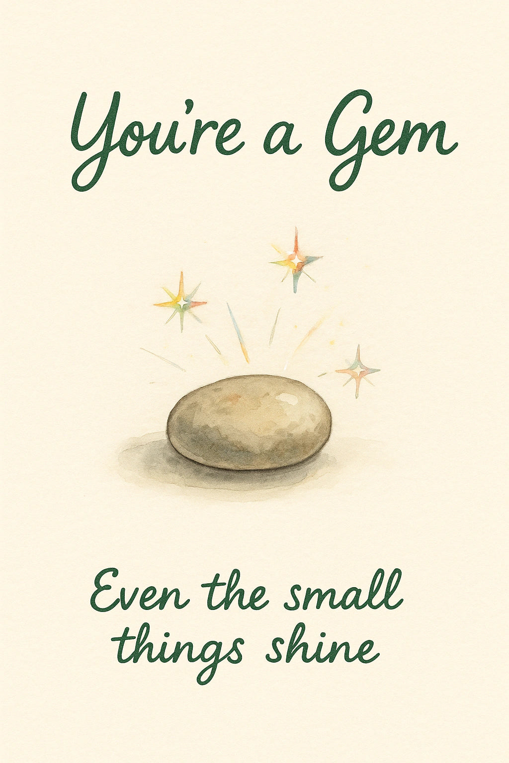 Thank You Personalised Card