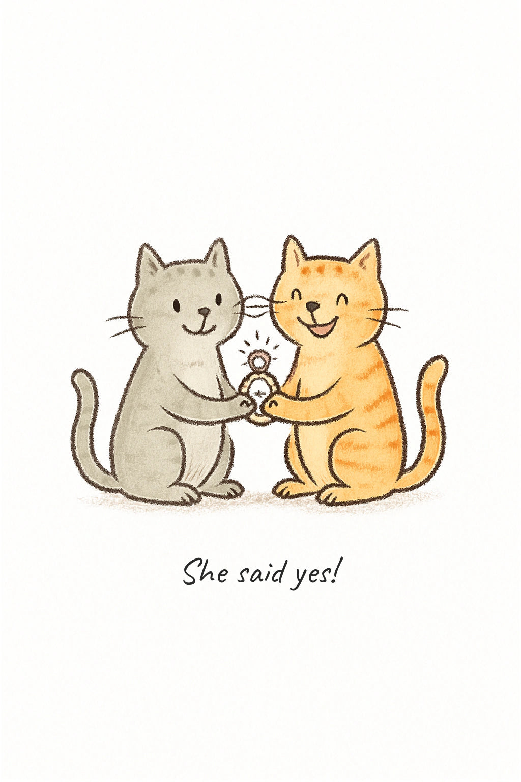 Engagement Personalised Card