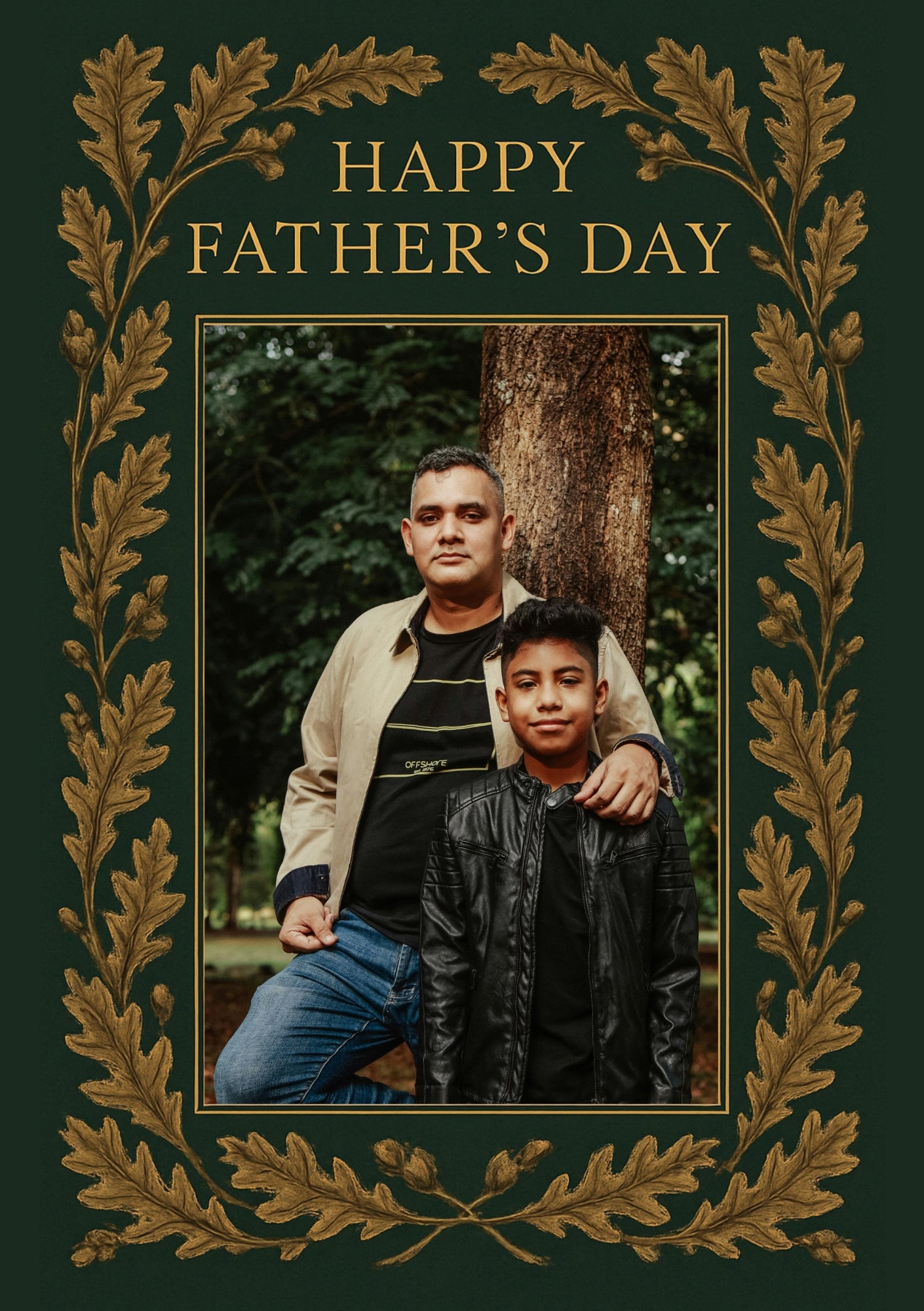 Father's Day - Personalised card