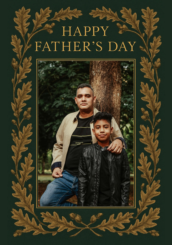 Father's Day - Personalised card