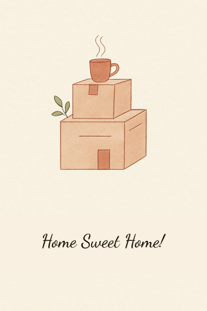 New home Personalised Card