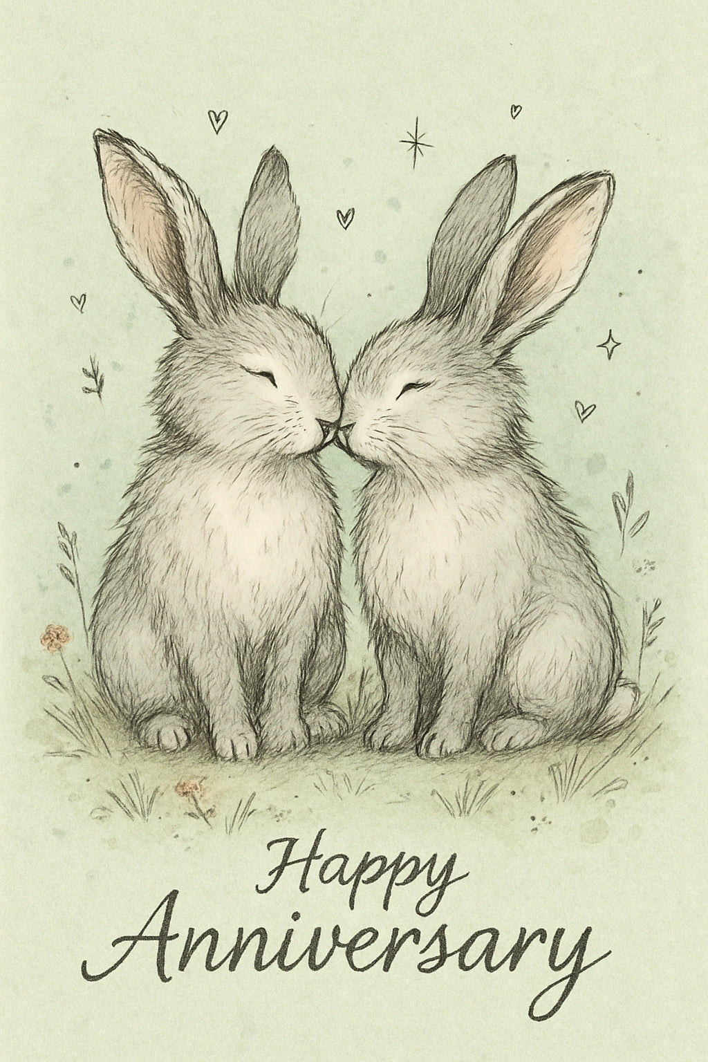 Anniversary Personalised Card