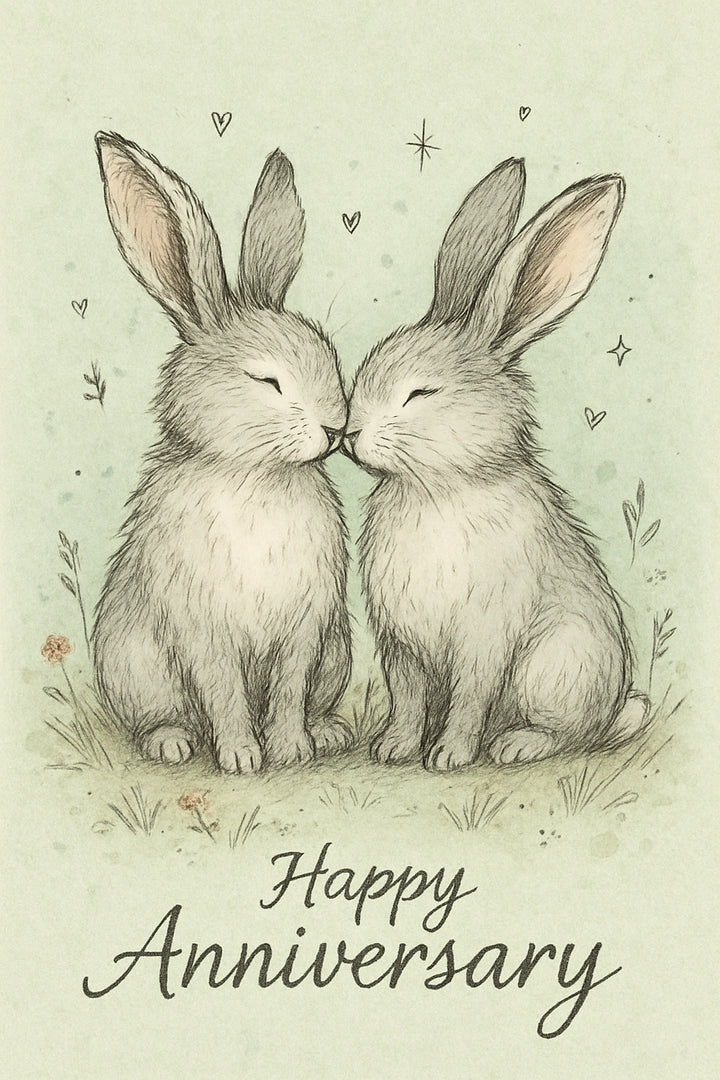 Anniversary Personalised Card