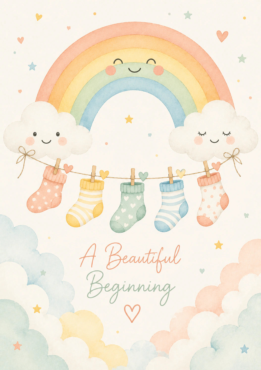 New Baby - Personalised Card