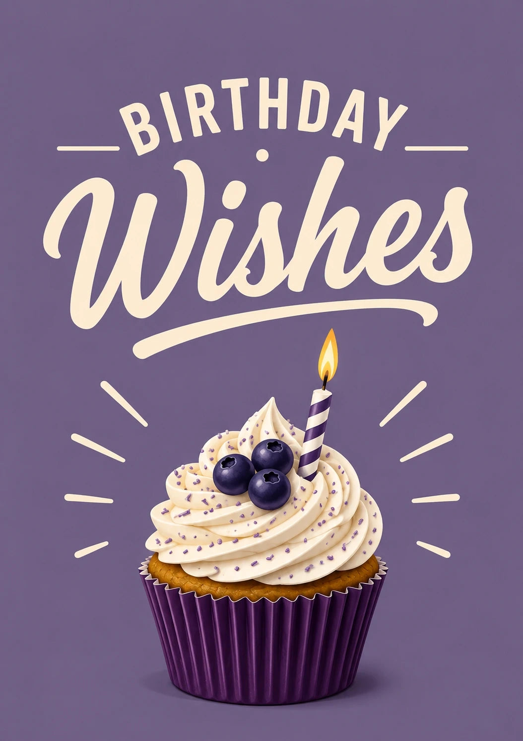 Birthdays - Personalised Card — with punch holes