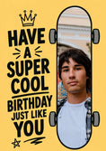 Load image into Gallery viewer, Birthdays - Personalised Card — with punch holes
