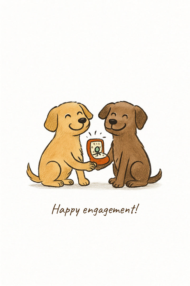 Engagement Personalised Card
