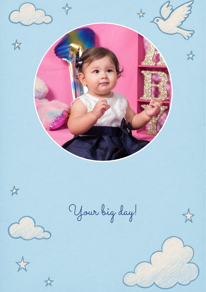 Christening - Personalised Card