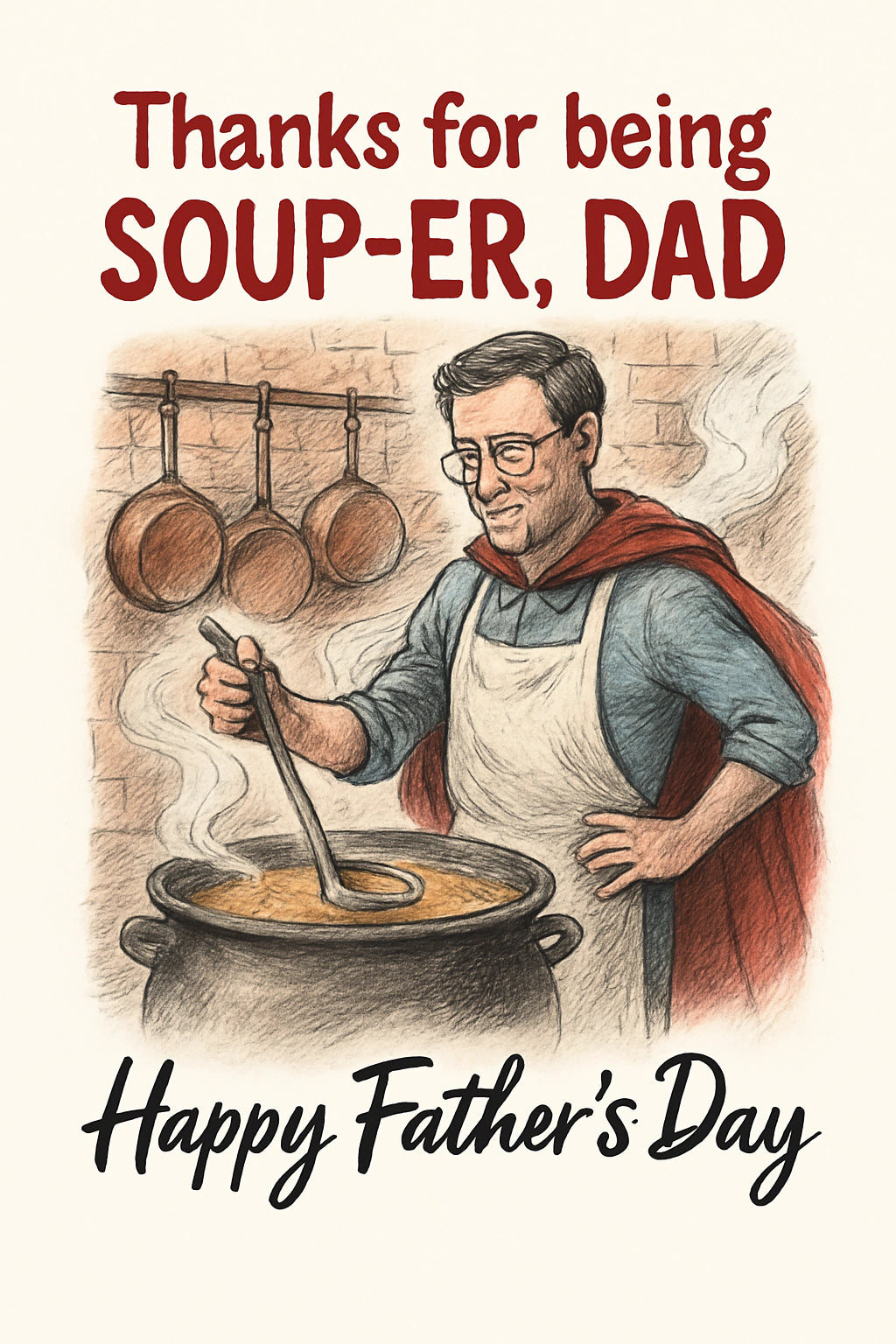Father's Day - Personalised card