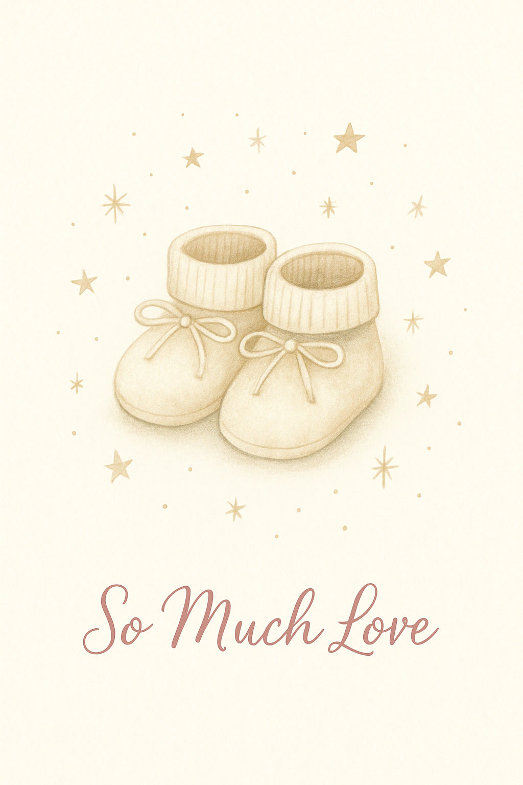 New Baby Personalised Card
