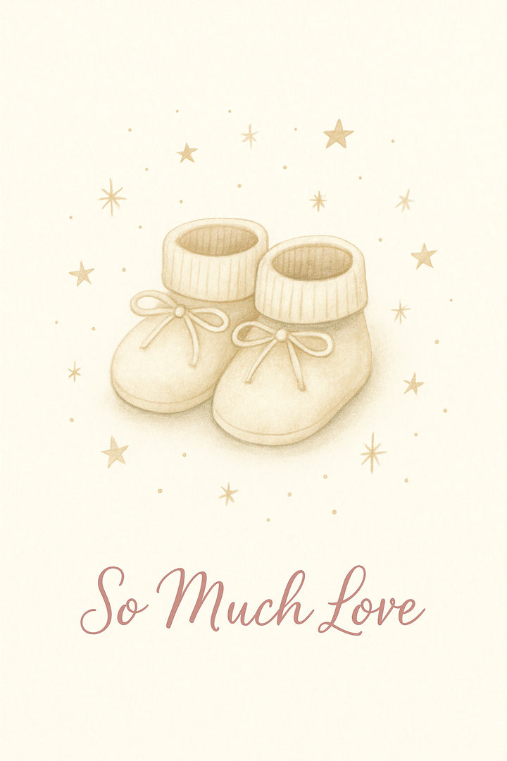 New Baby Personalised Card