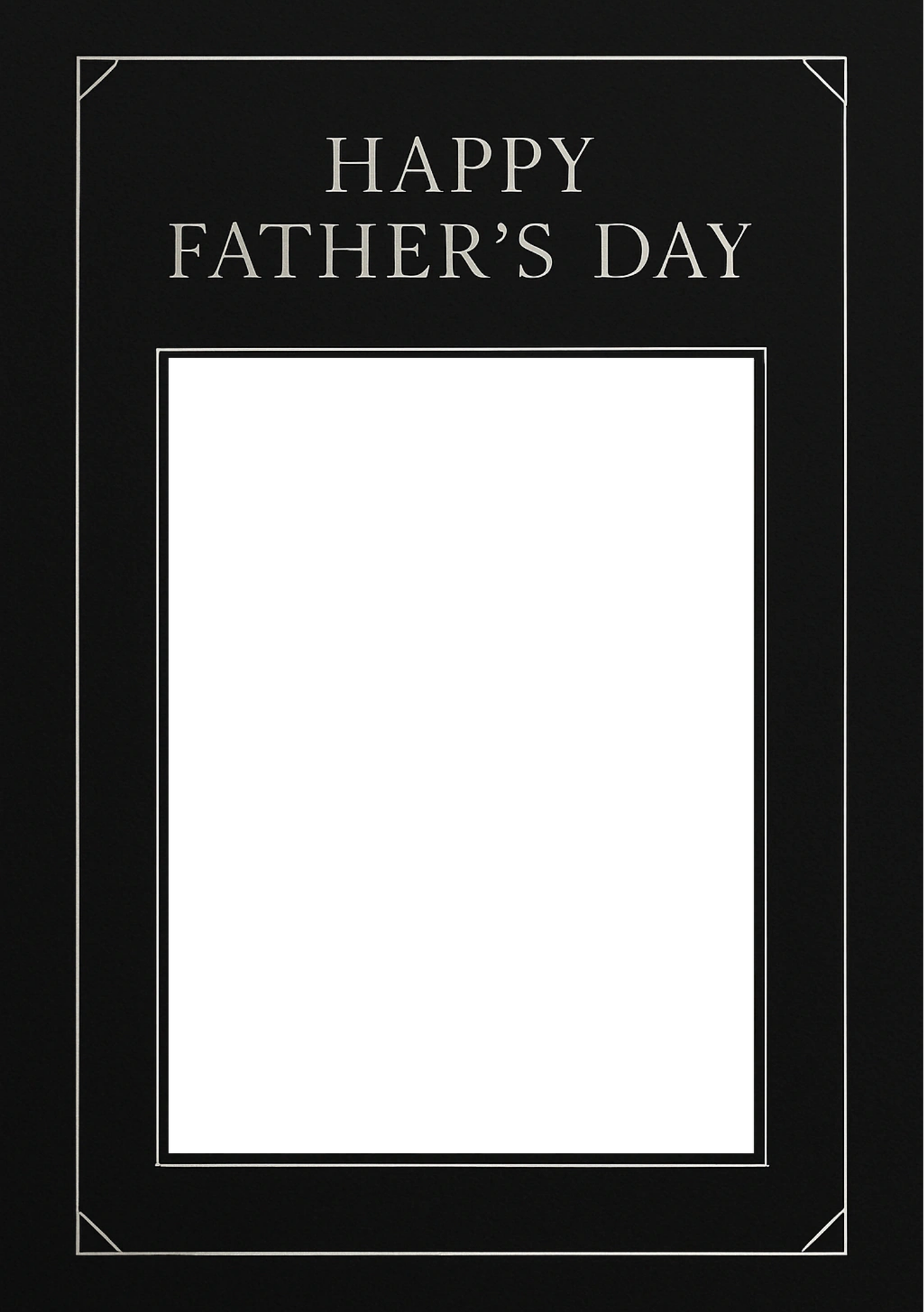 Father's Day - Personalised card