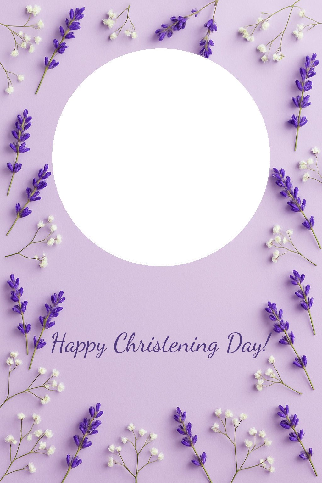 Christening - Personalised Card