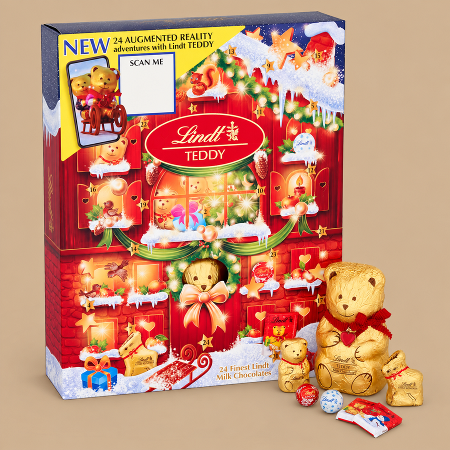 Lindt Teddy Adorable Milk Advent Calendar