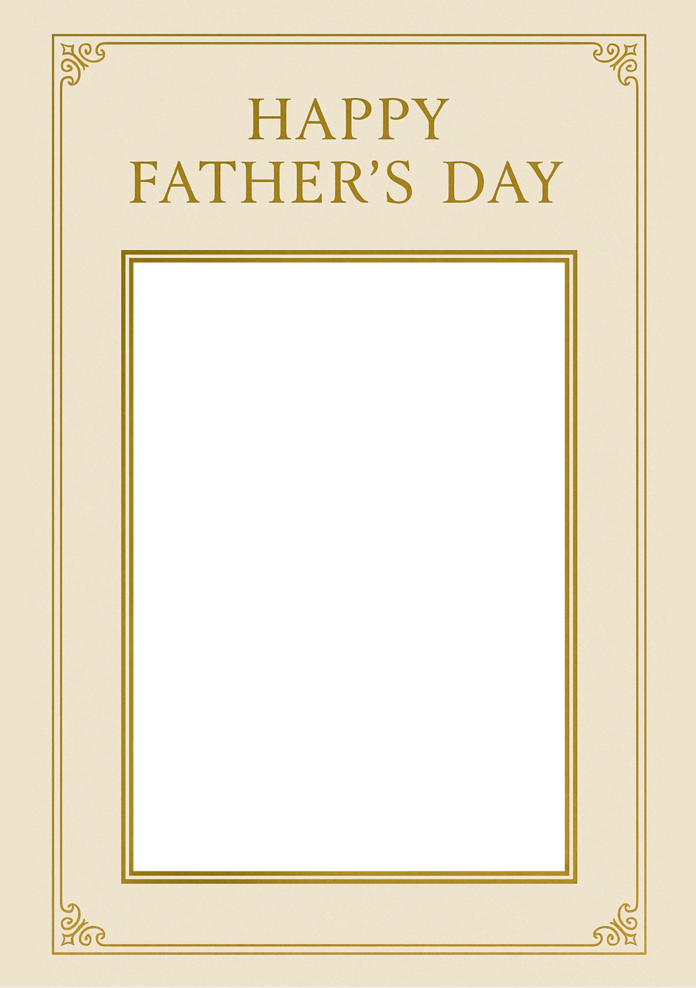 Father's Day - Personalised card