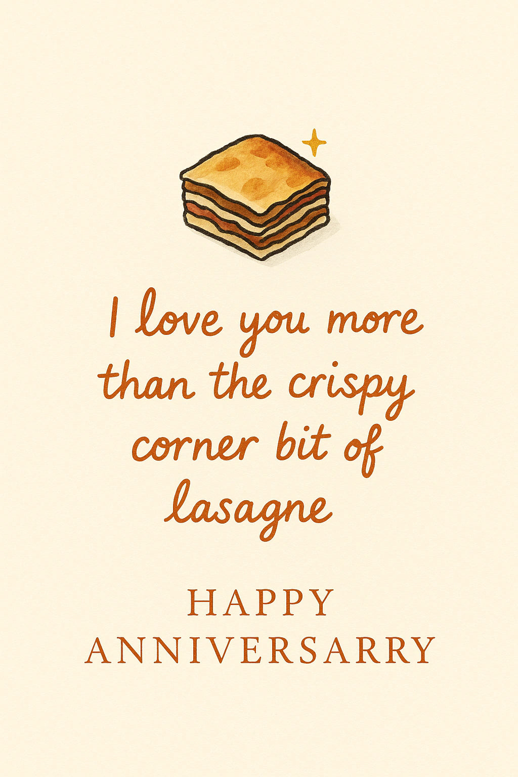 Anniversary Personalised Card