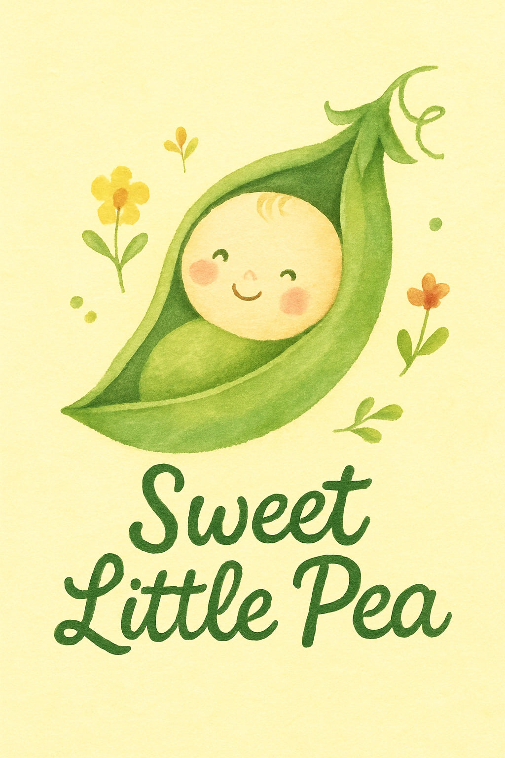 New Baby Personalised Card