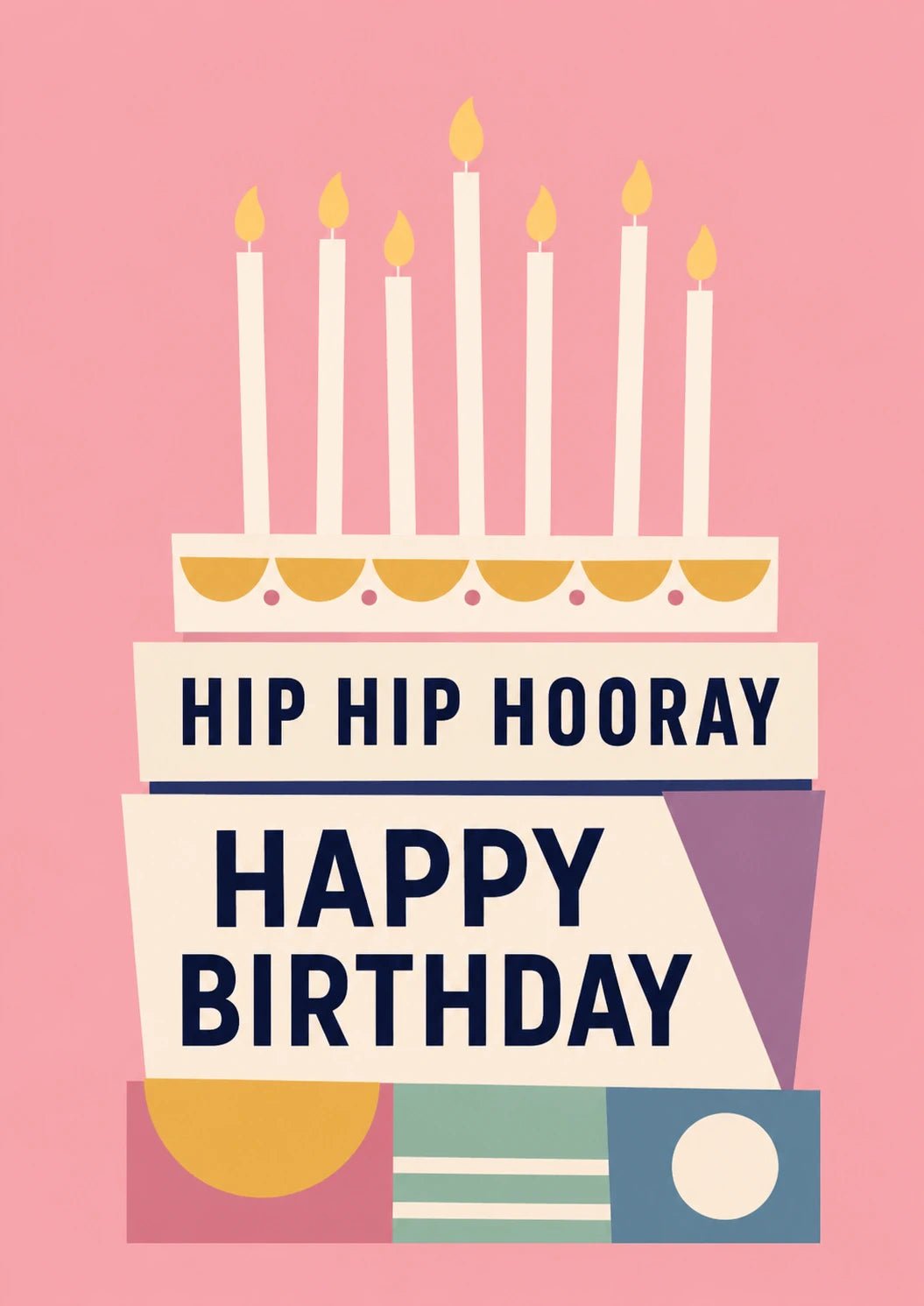 Birthdays - Personalised Card