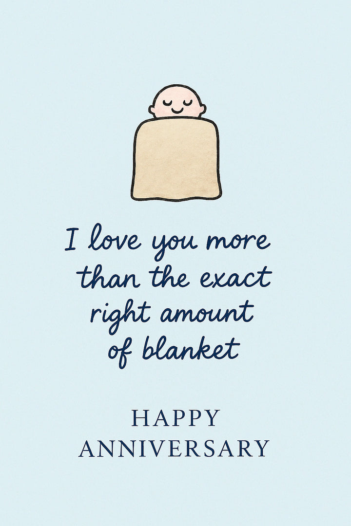 Anniversary Personalised Card