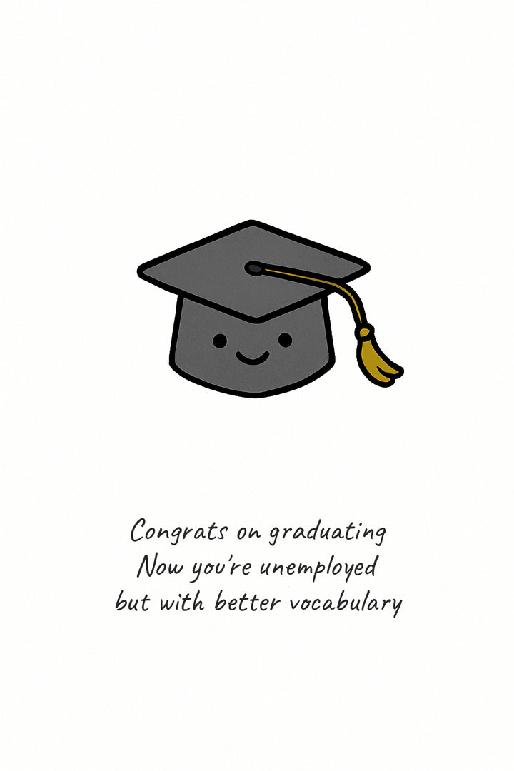 Graduation Personalised Card