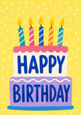 Load image into Gallery viewer, Birthdays - Personalised Card — with punch holes
