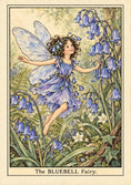 Load image into Gallery viewer, Magical Bluebell Fairy Birthday Card for Kids
