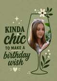 Load image into Gallery viewer, Birthdays - Personalised Card — with punch holes
