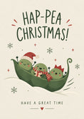 Load image into Gallery viewer, Christmas - Personalised Card — with punch holes

