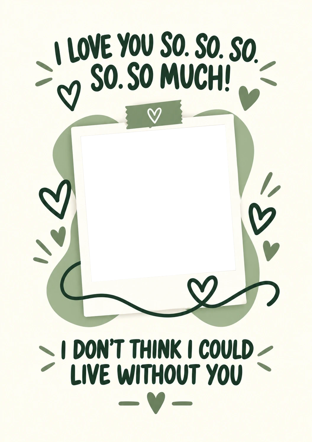 Anniversary - Personalised Card — with punch holes