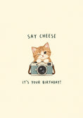 Load image into Gallery viewer, Birthdays - Personalised Card — with punch holes
