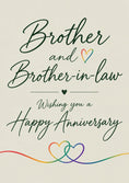 Load image into Gallery viewer, Anniversary - Personalised Card — with punch holes

