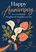 Load image into Gallery viewer, Anniversary - Personalised Card — with punch holes
