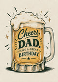 Load image into Gallery viewer, Birthdays - Personalised Card — with punch holes
