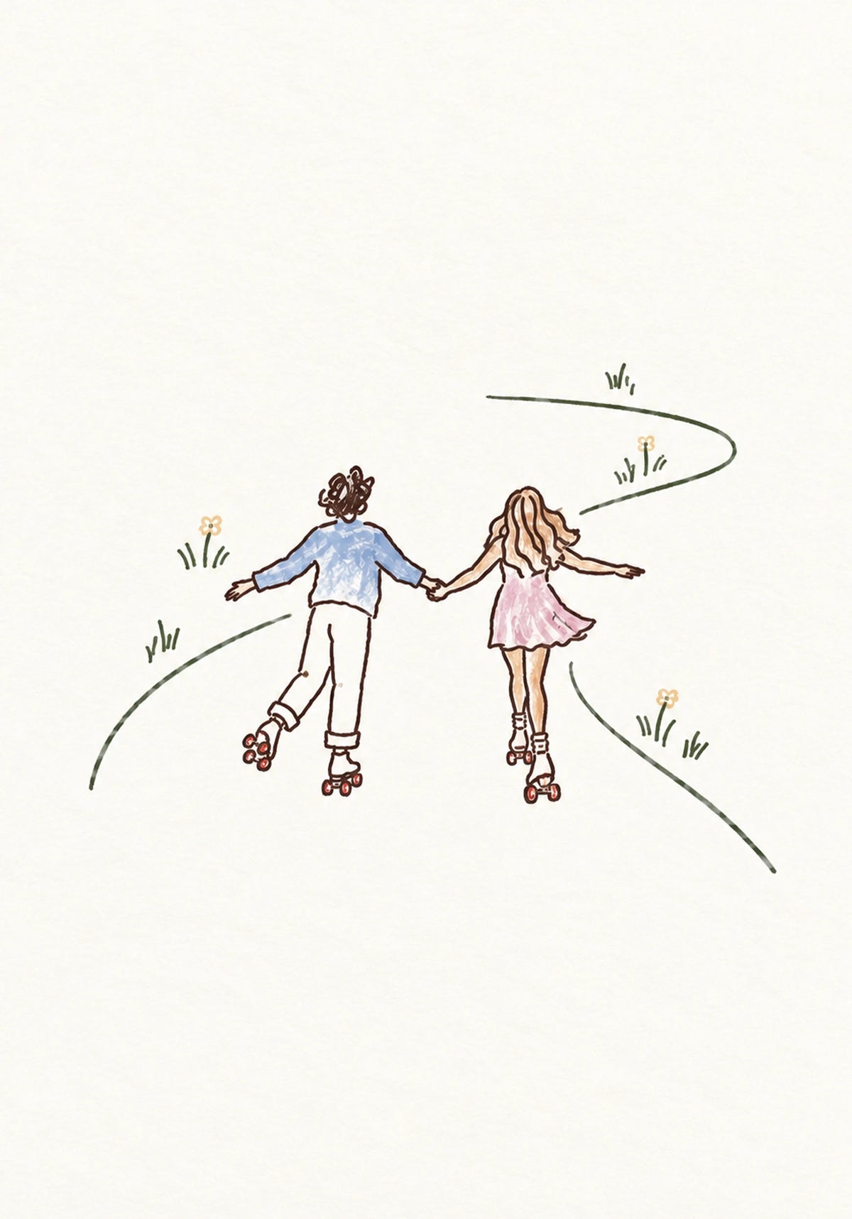 Friendship - Personalised Card — with punch holes