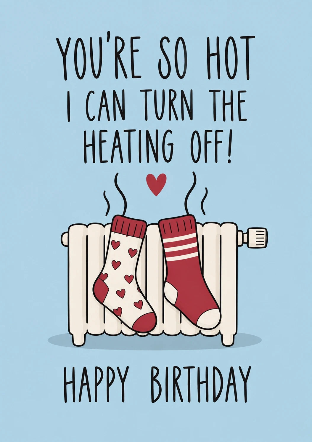 Birthdays - Personalised Card — with punch holes
