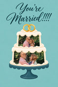 Load image into Gallery viewer, Weddings - Personalised Card — with punch holes
