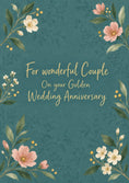 Load image into Gallery viewer, Anniversary - Personalised Card — with punch holes
