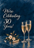 Load image into Gallery viewer, Anniversary - Personalised Card — with punch holes
