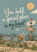 Load image into Gallery viewer, Valentine's day - Personalised Card — with punch holes

