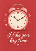 Load image into Gallery viewer, Valentine's day - Personalised Card — with punch holes
