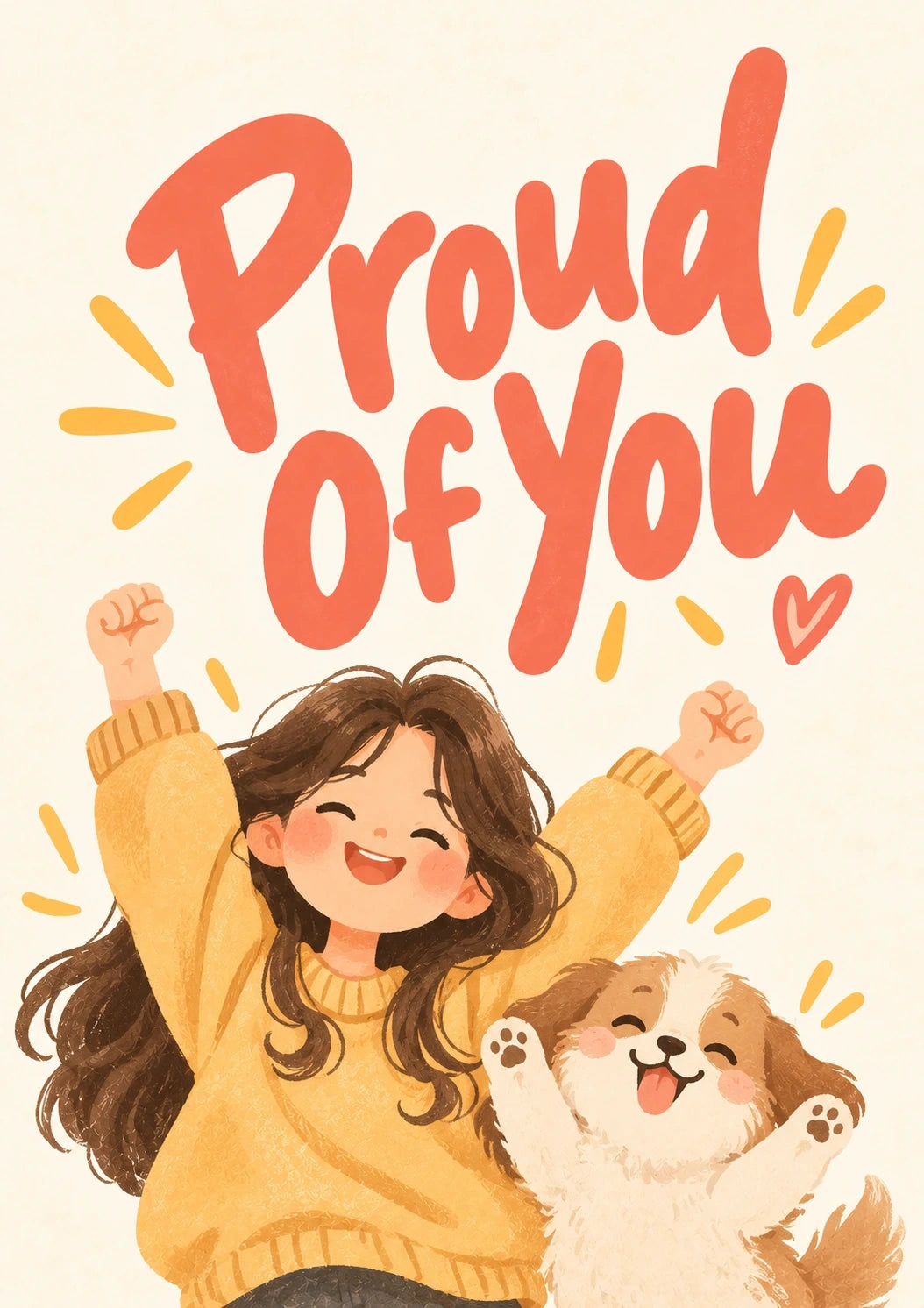 Congratulations - Personalised Card — with punch holes