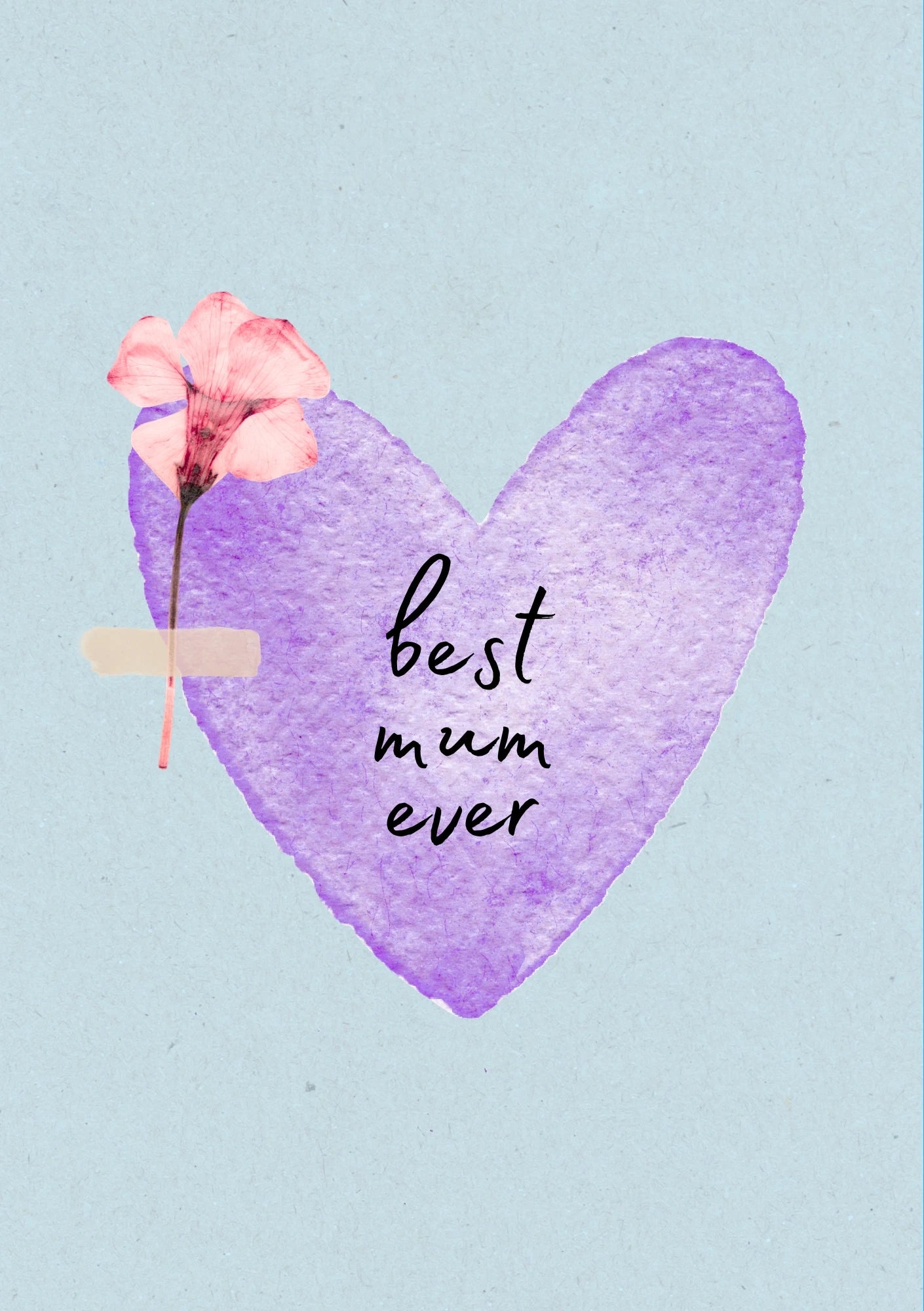 Birthdays - Personalised Card — with punch holes
