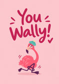 Load image into Gallery viewer, Get well soon! - Personalised Card — with punch holes

