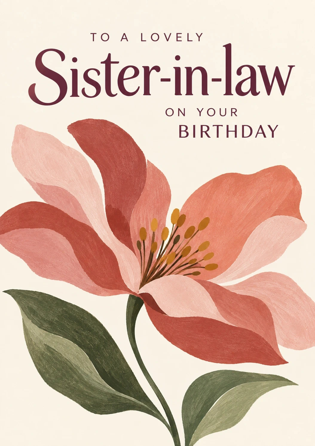 Birthdays - Personalised Card — with punch holes